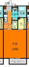 コーポいとうの間取り画像