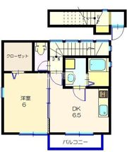 生麦4丁目アパートの間取り画像