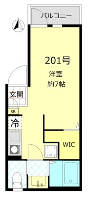 コンフォーティアの間取り画像