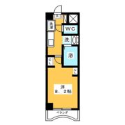 グランディア平安通の間取り画像