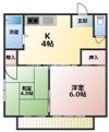 内田本町ハウス 6号棟の間取り画像