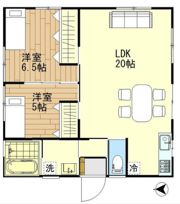 グリーンガーデンの間取り画像