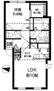 PRIMA NOZZE柏(プリマノッツェカシワ )の間取り画像