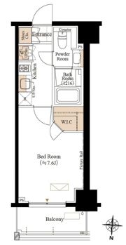 ブランシエスタ両国の間取り画像