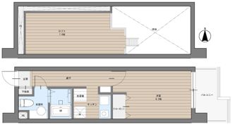 CAVANA東駒形の間取り画像