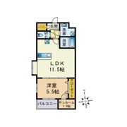 アットマーク西都の間取り画像