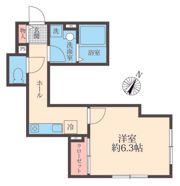 上尾市谷津二丁目アパートの間取り画像