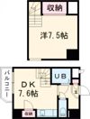 ジュメル大分の間取り画像