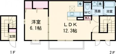 アイランドガーデンの間取り画像