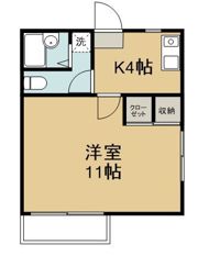 タケノコハイツの間取り画像