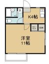 タケノコハイツの間取り画像