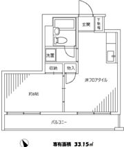 パレスクラシーゼの間取り画像