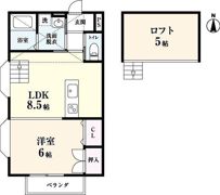 リゾート三日月C棟の間取り画像