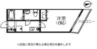 モダンルイーズ鶴見の間取り画像