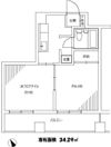 パレスクラシーゼの間取り画像