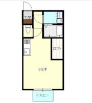 （仮）白南風町新築アパートの間取り画像