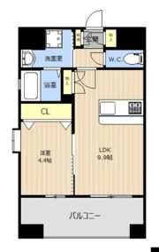 LIBTH別府の間取り画像