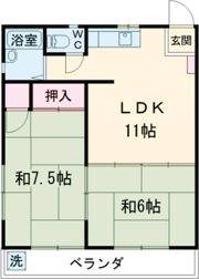 サンハイム森本の間取り画像