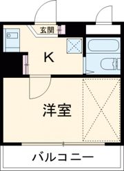 シティパレスJR郡山駅前P2の間取り画像