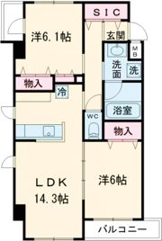 かいかの間取り画像