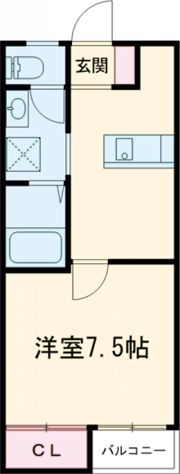 ディンプルハイツの間取り画像