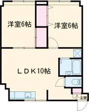 コーポビオラの間取り画像