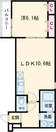 フジパレス尼崎さくら公園の間取り画像