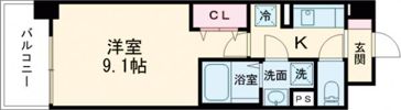 AXIA草津DCの間取り画像
