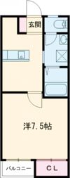 ディンプルハイツの間取り画像