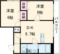 クラシック牡丹山の間取り画像
