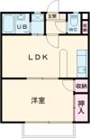 五百渕グリーンガーデン A棟の間取り画像