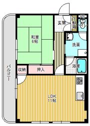 アクシスコート三島丘の間取り画像