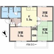 ディアス鵤Bの間取り画像