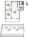パインパレス Eの間取り画像