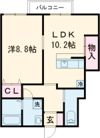 サニーヒルMASAKIの間取り画像