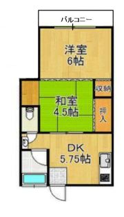 オリーブ羽倉崎の間取り画像