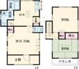 横田貸家の間取り画像