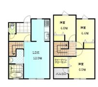 アップル ソ ロッテの間取り画像