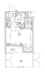 スパシエアルカーノ府中の間取り画像