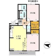 フラワーメゾン A棟の間取り画像