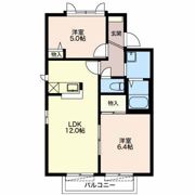 ウィンダミア Aの間取り画像