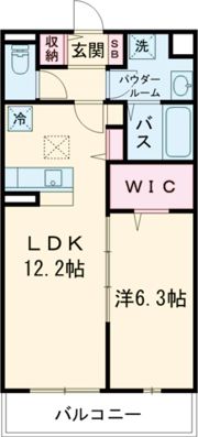 ローレル東加古川の間取り画像