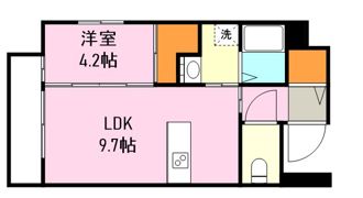 CLARE GRACE荒田の間取り画像