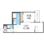 フォレスト千歳町の間取り画像