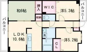 キープブライト桜木Ⅱの間取り画像