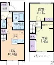 Rivi?re（リヴィエール） Aの間取り画像