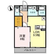 クレセントの間取り画像