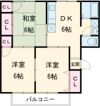 アメニティゾーン沖野の間取り画像