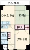 ビラ・デステ伊佐津の間取り画像