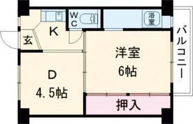 ビレッジハウス片山1号棟の間取り画像